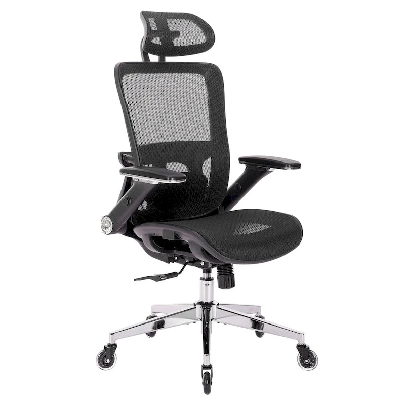 Chaise de bureau en maille avec fonction de verrouillage