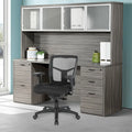 Chaise de bureau à dossier en maille avec accoudoirs réglables en hauteur