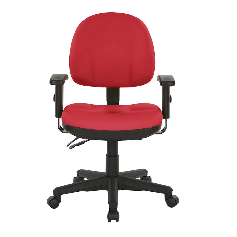 Fauteuil de bureau ergonomique sculpté en tissu