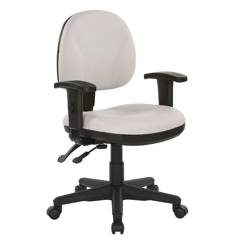 Fauteuil de bureau ergonomique sculpté en tissu