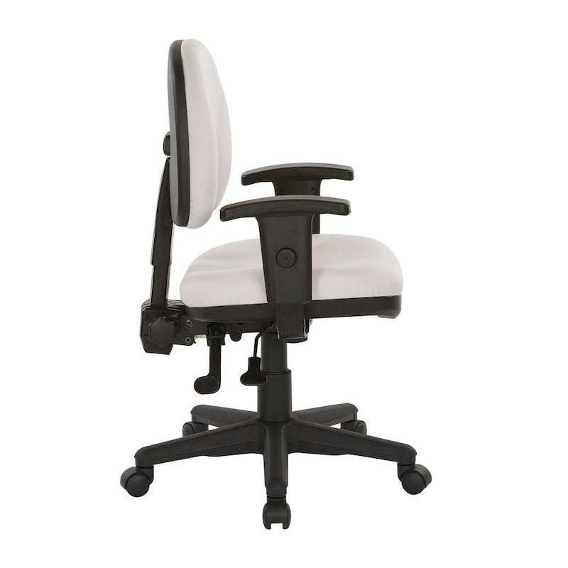 Fauteuil de bureau ergonomique sculpté en tissu