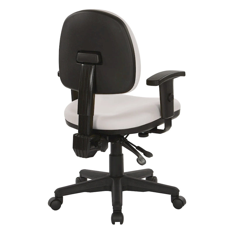 Fauteuil de bureau ergonomique sculpté en tissu