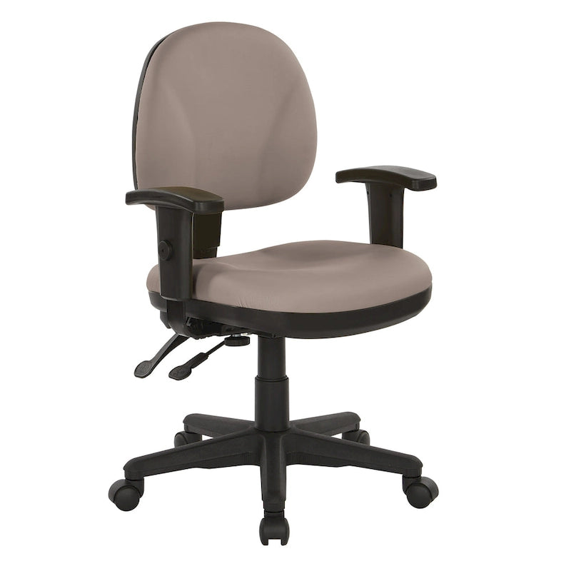 Fauteuil de bureau ergonomique sculpté en tissu