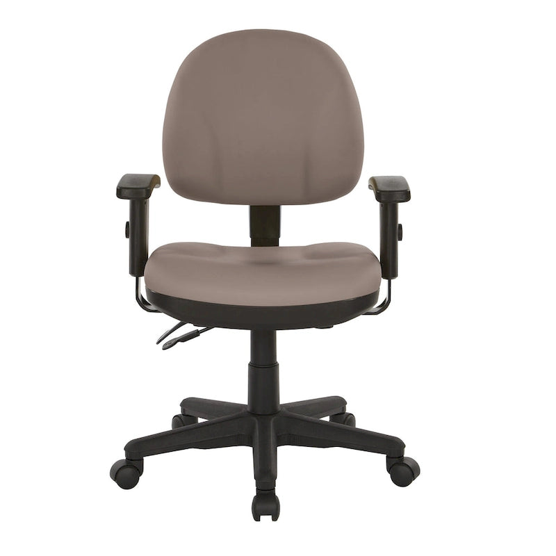 Fauteuil de bureau ergonomique sculpté en tissu