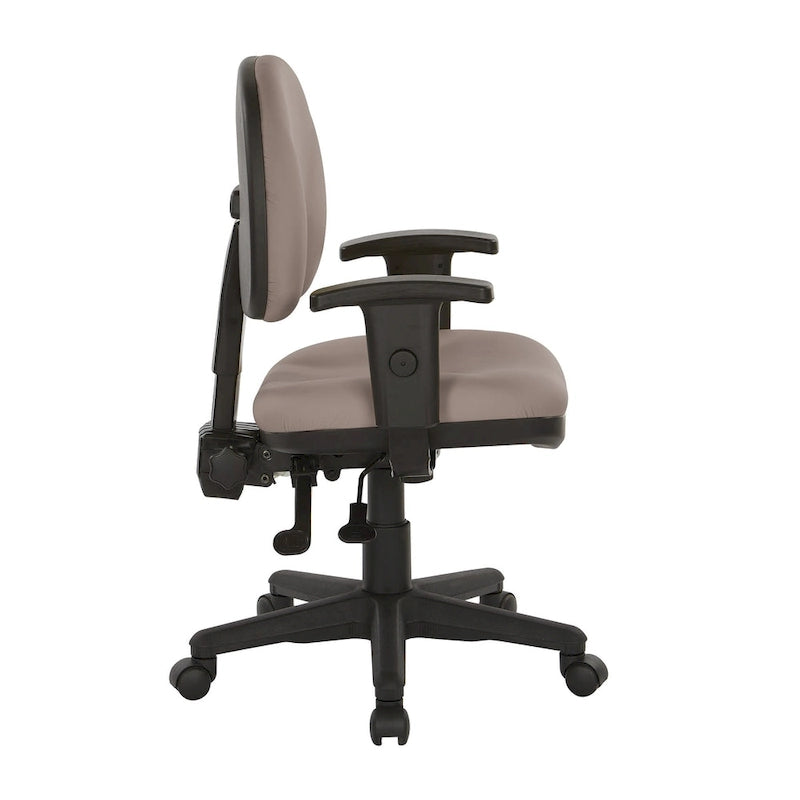 Fauteuil de bureau ergonomique sculpté en tissu