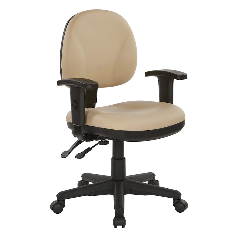 Fauteuil de bureau ergonomique sculpté en tissu