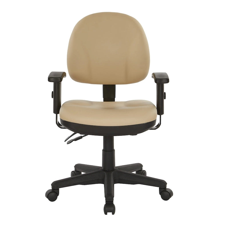 Fauteuil de bureau ergonomique sculpté en tissu