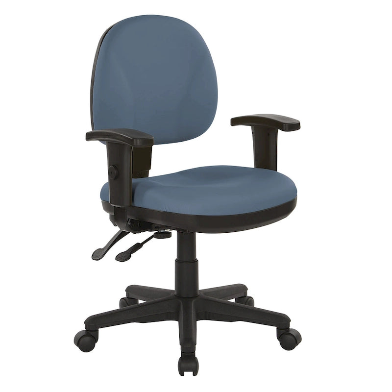 Fauteuil de bureau ergonomique sculpté en tissu