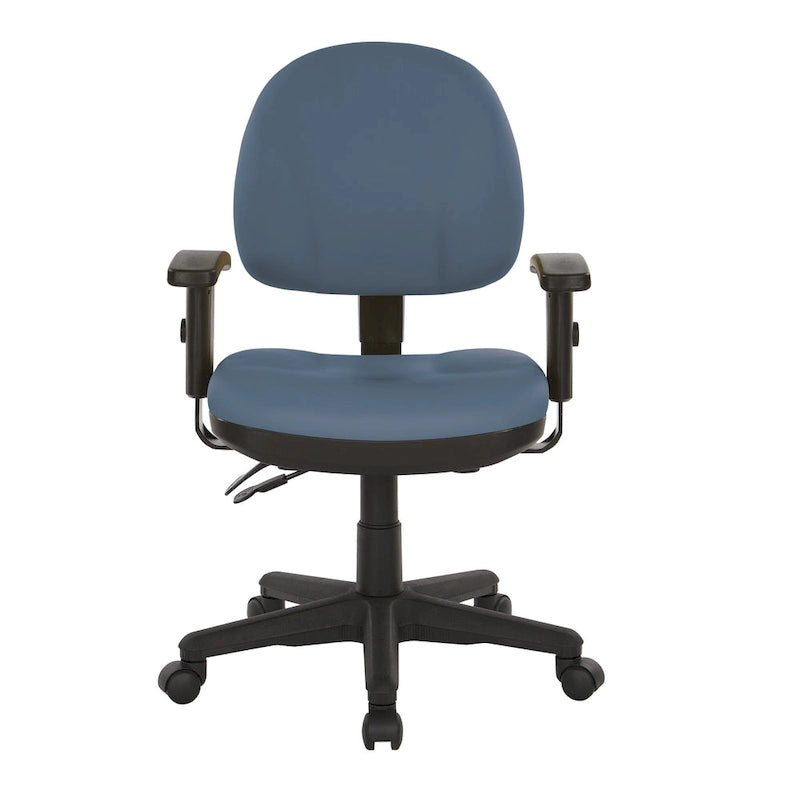 Fauteuil de bureau ergonomique sculpté en tissu