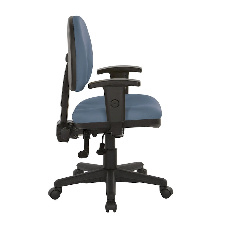 Fauteuil de bureau ergonomique sculpté en tissu