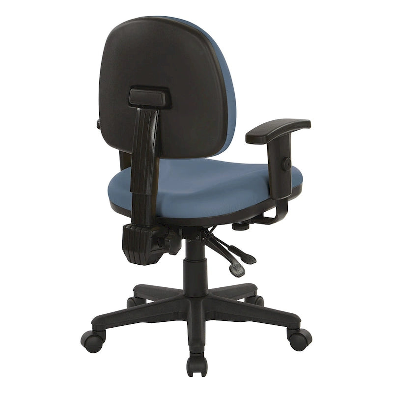 Fauteuil de bureau ergonomique sculpté en tissu