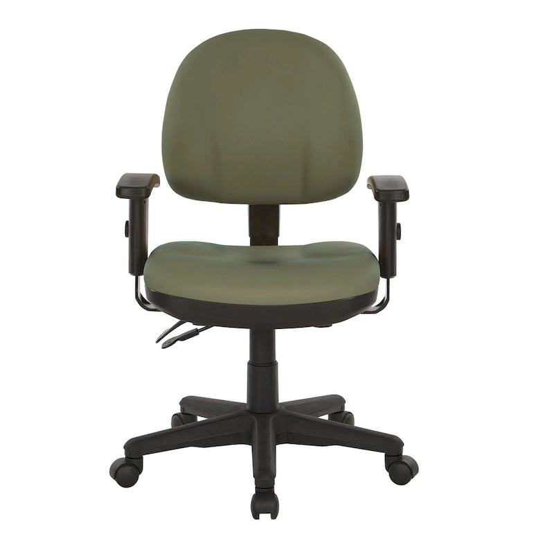Fauteuil de bureau ergonomique sculpté en tissu