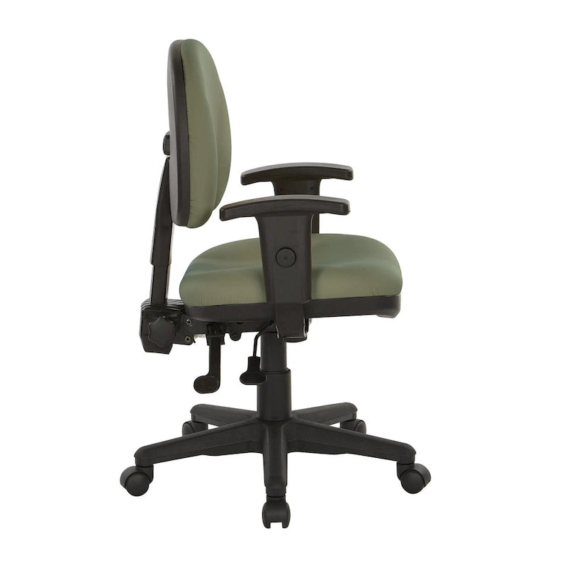 Fauteuil de bureau ergonomique sculpté en tissu