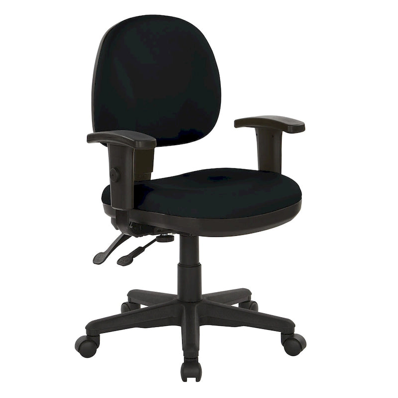 Fauteuil de bureau ergonomique sculpté en tissu