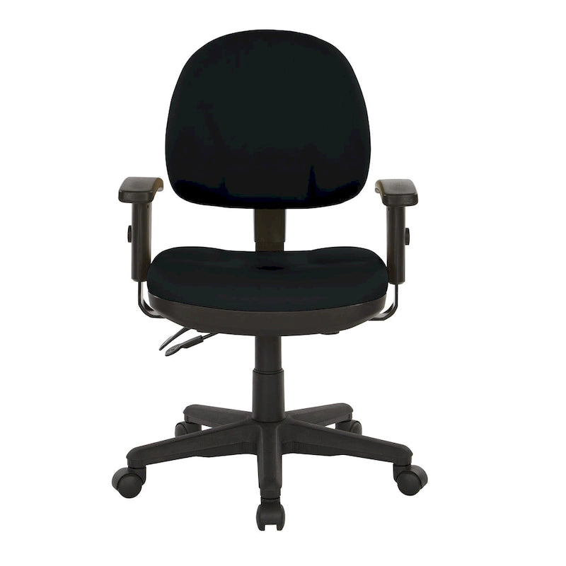Fauteuil de bureau ergonomique sculpté en tissu