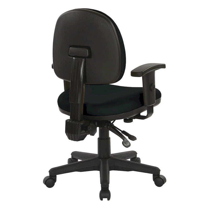 Fauteuil de bureau ergonomique sculpté en tissu
