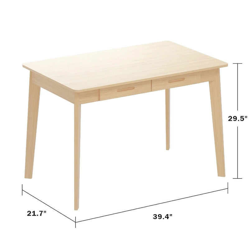 Bureau informatique avec 2 tiroirs pour la maison et le bureau