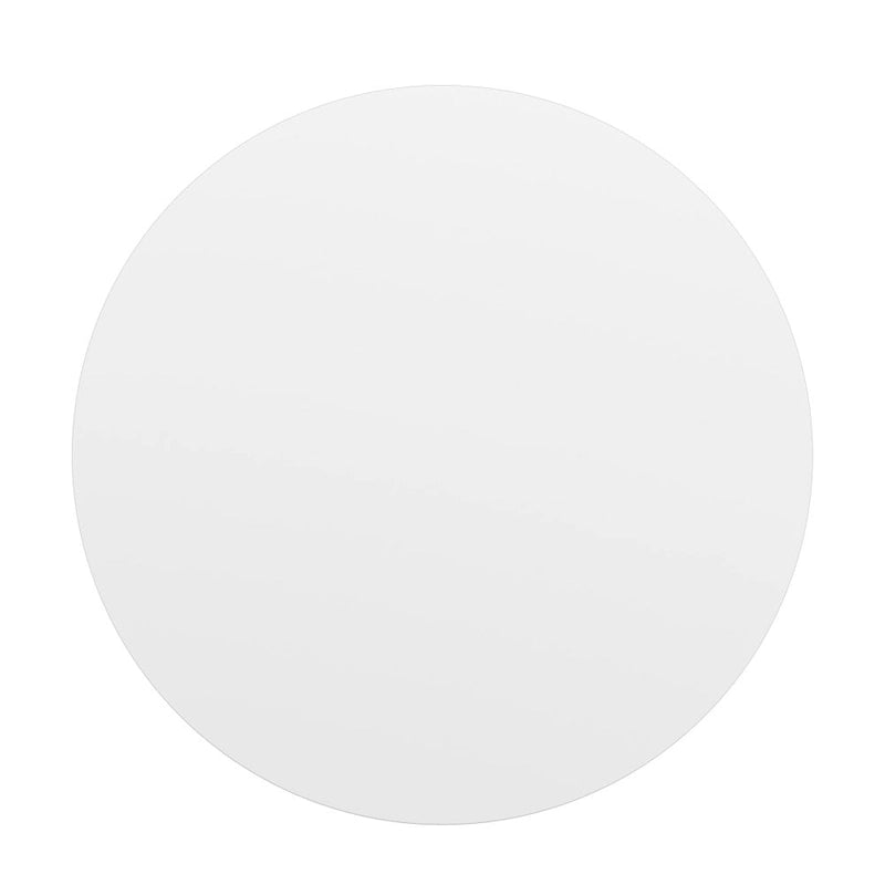 Dessus de table rond de 36 po avec dessus laminé réversible