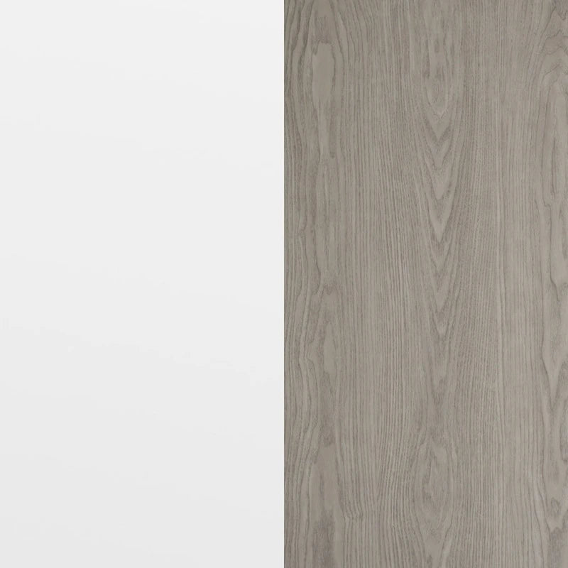 Dessus de table rond de 36 po avec dessus laminé réversible