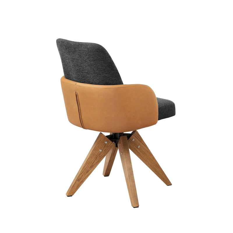 Chaise de bureau Art Leon Mid-century Modern Upholstered Home Office