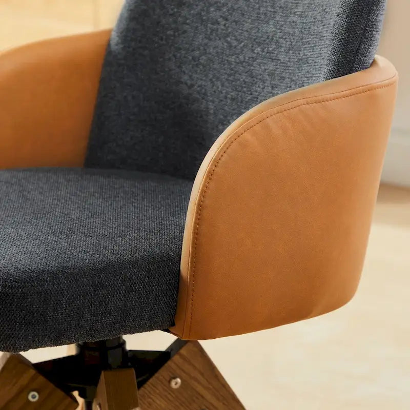 Chaise de bureau Art Leon Mid-century Modern Upholstered Home Office