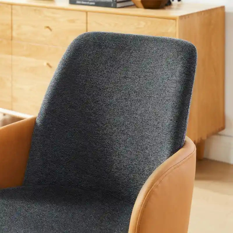 Chaise de bureau Art Leon Mid-century Modern Upholstered Home Office