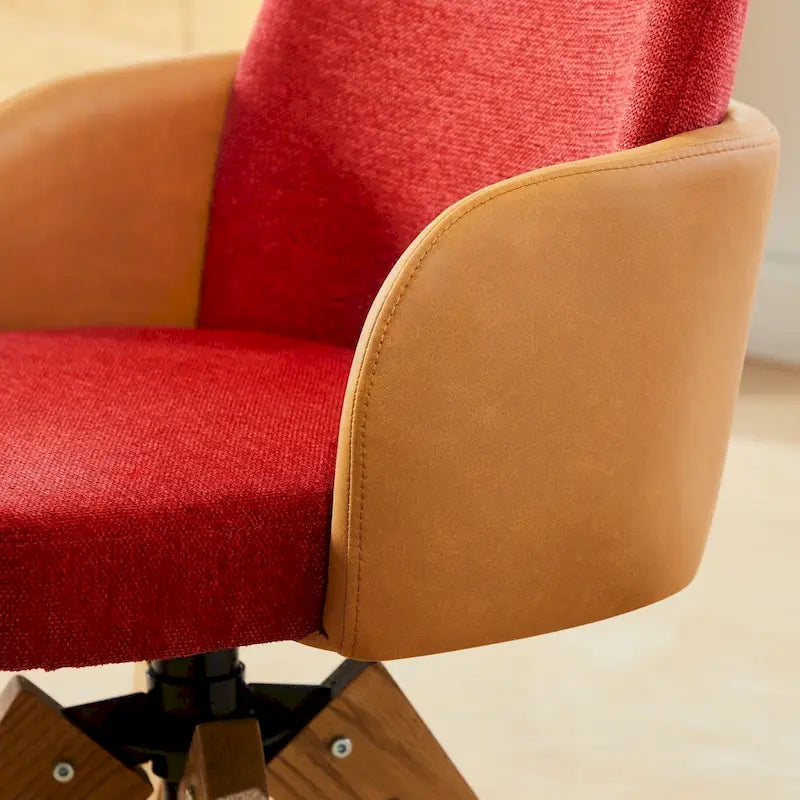 Chaise de bureau Art Leon Mid-century Modern Upholstered Home Office