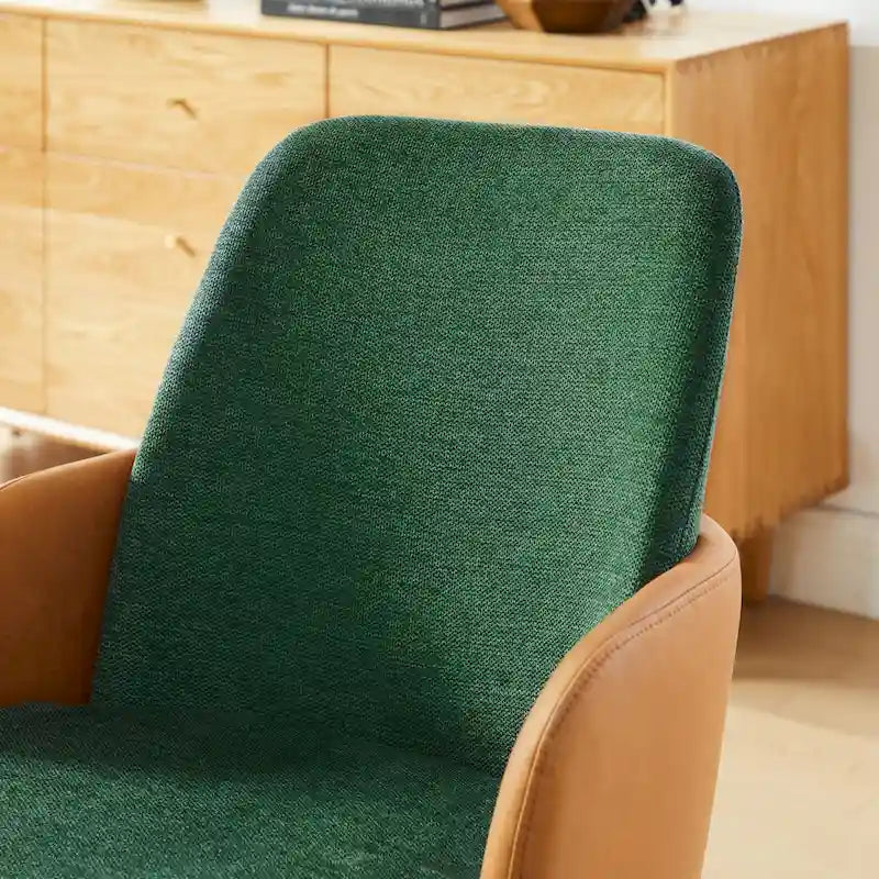 Chaise de bureau Art Leon Mid-century Modern Upholstered Home Office