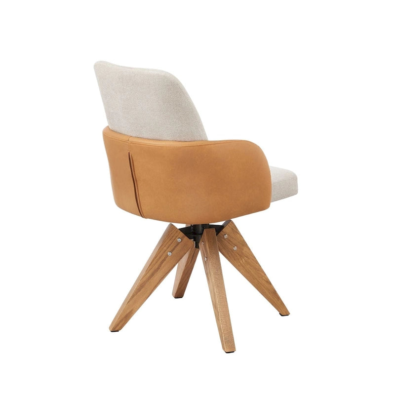 Chaise de bureau Art Leon Mid-century Modern Upholstered Home Office