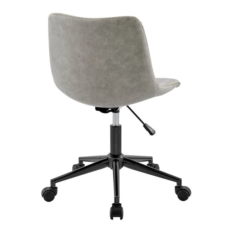 Chaise de bureau pivotante Clarke en PU
