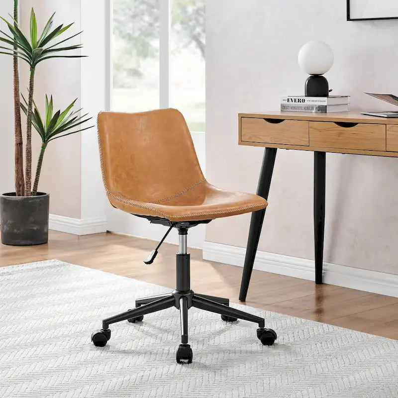Chaise de bureau pivotante Clarke en PU