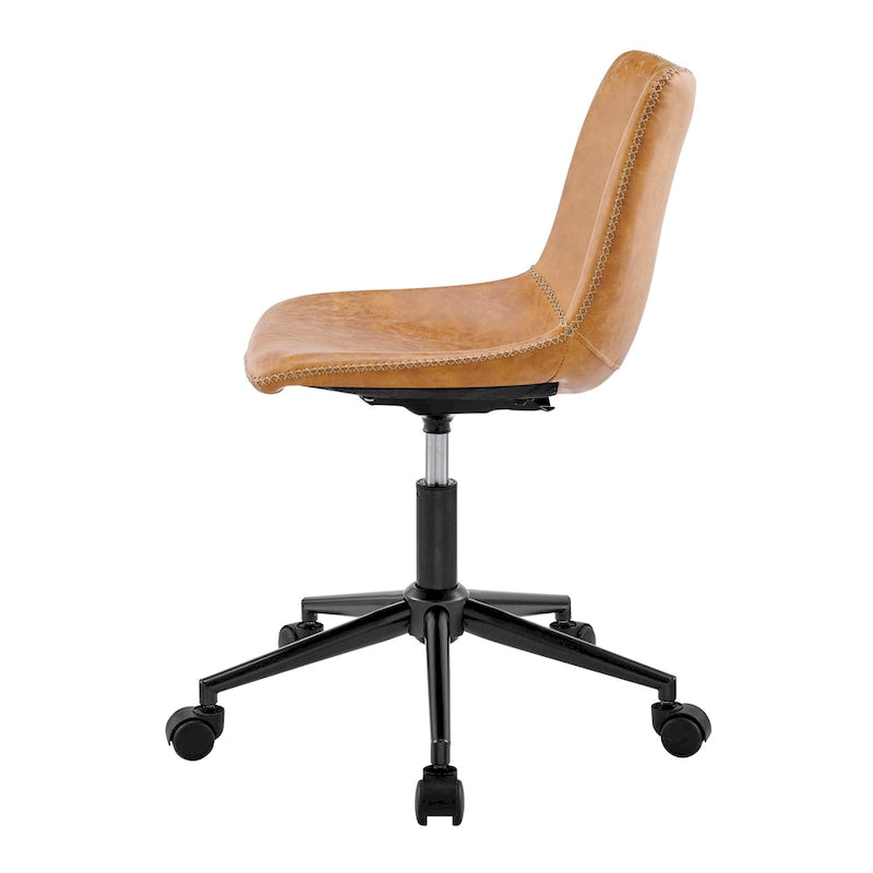 Chaise de bureau pivotante Clarke en PU