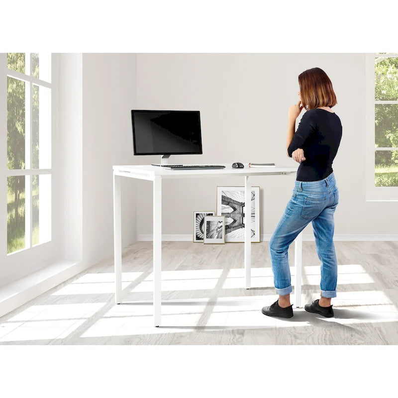Bureau haut 42 po noir ou blanc