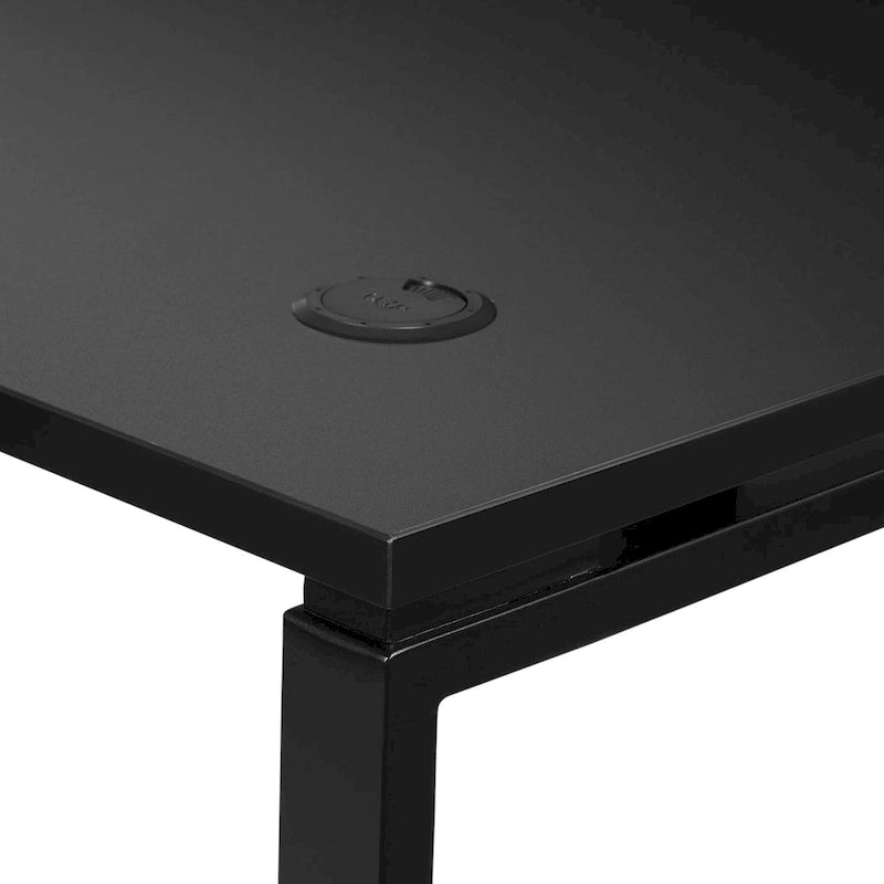 Bureau haut 42 po noir ou blanc