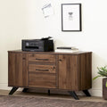 Cabinet de rangement 2 tiroirs avec portes Helsy de South Shore
