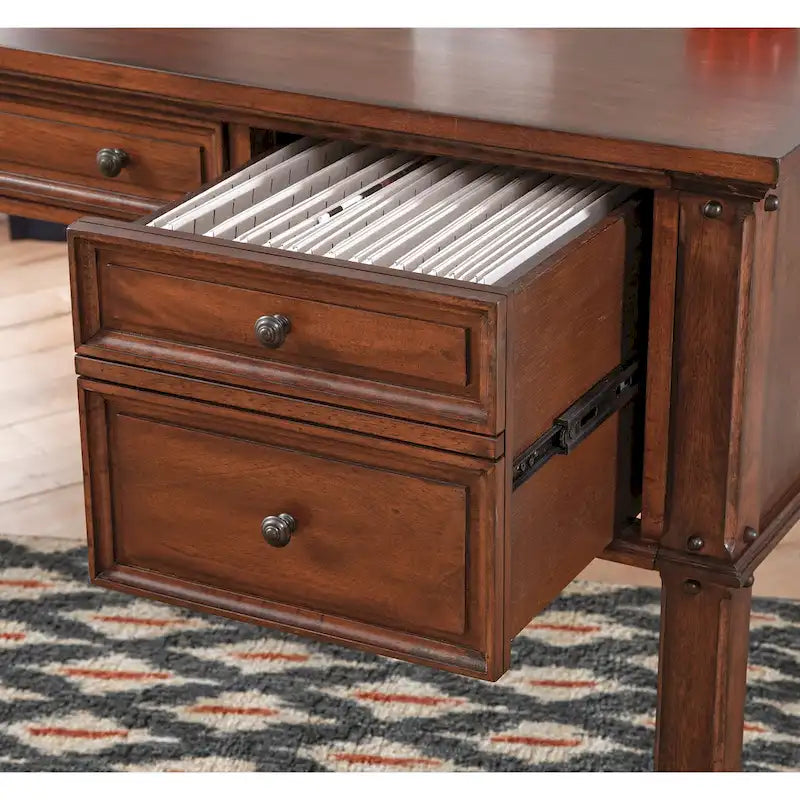 Bureau de rangement Harbor Point Vintage de 60 po