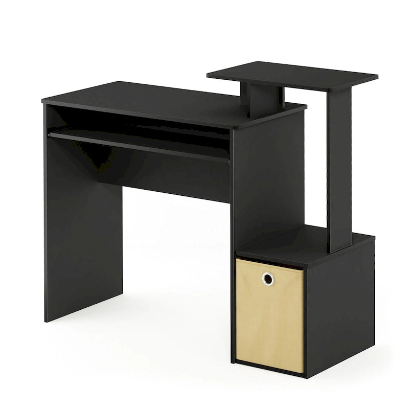 Bureau polyvalent avec poubelle de rangement