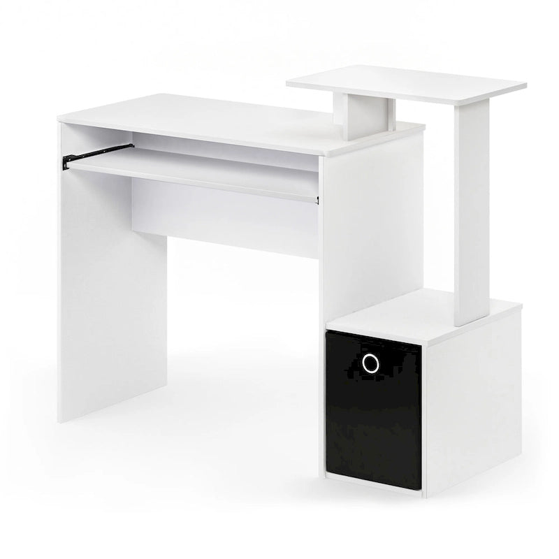 Bureau polyvalent avec poubelle de rangement