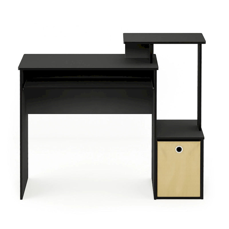 Bureau polyvalent avec poubelle de rangement