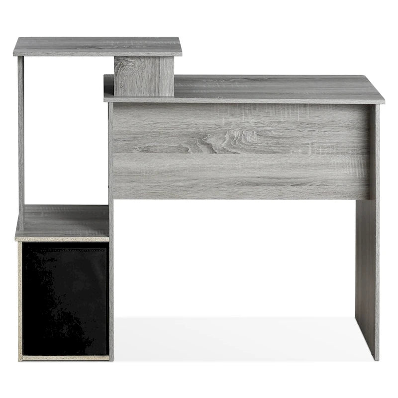 Bureau polyvalent avec poubelle de rangement