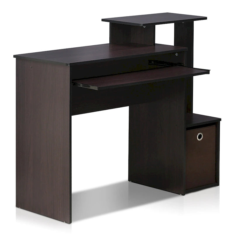 Bureau polyvalent avec poubelle de rangement