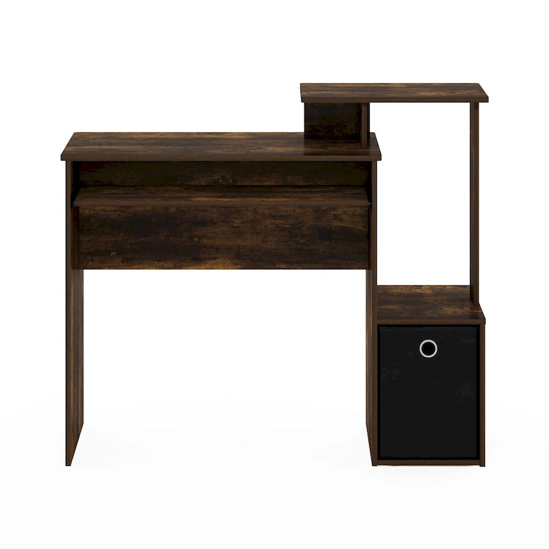 Bureau polyvalent avec poubelle de rangement
