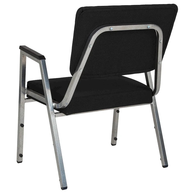 Fauteuil d'accueil médical bariatrique avec capacité de 680 kg et traitement antimicrobien