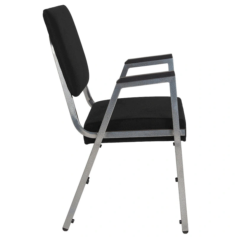 Fauteuil d'accueil médical bariatrique avec capacité de 680 kg et traitement antimicrobien