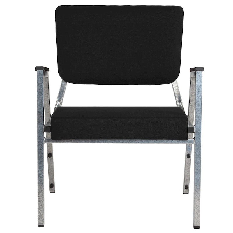 Fauteuil d'accueil médical bariatrique avec capacité de 680 kg et traitement antimicrobien