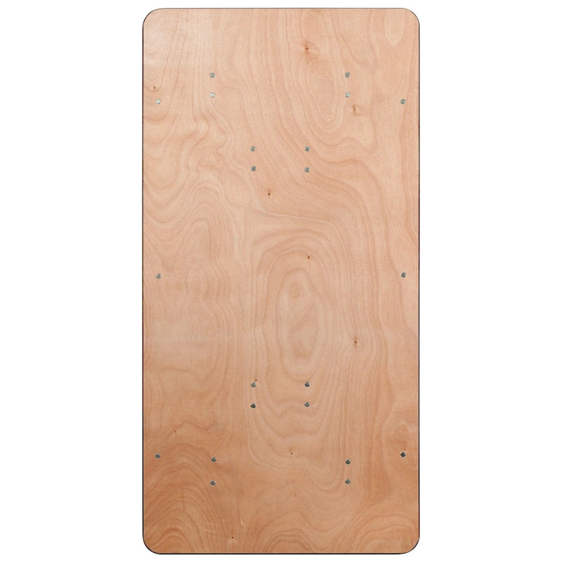 Table pliante en bois naturel
