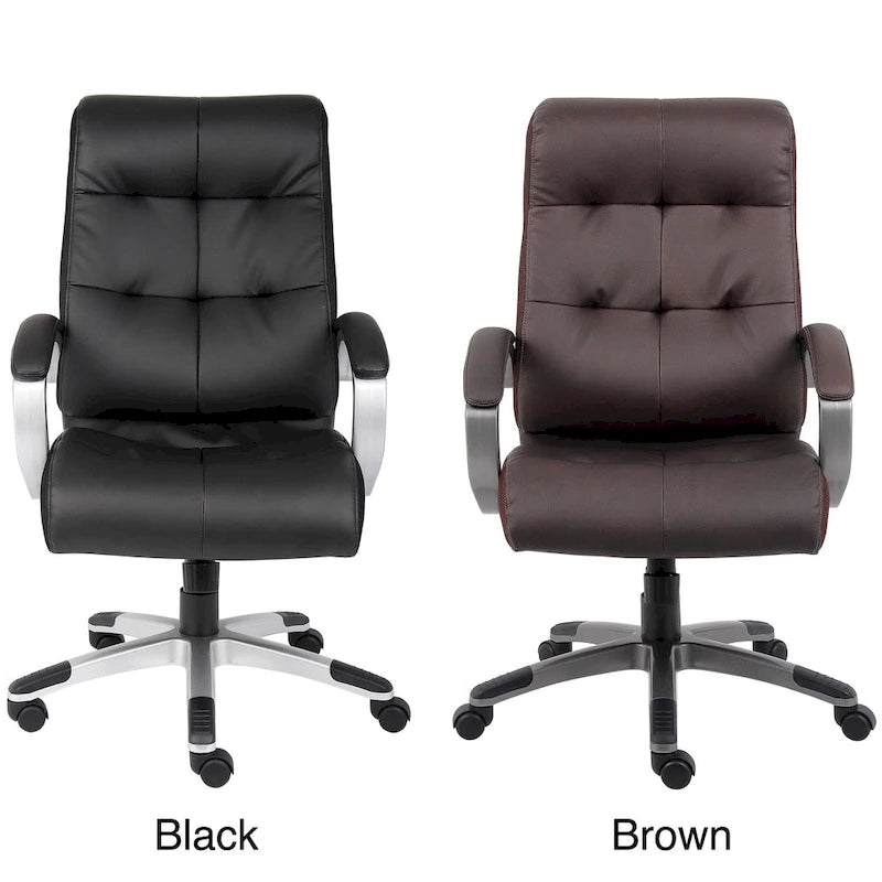 Fauteuil de direction à dossier haut Boss Double Plush