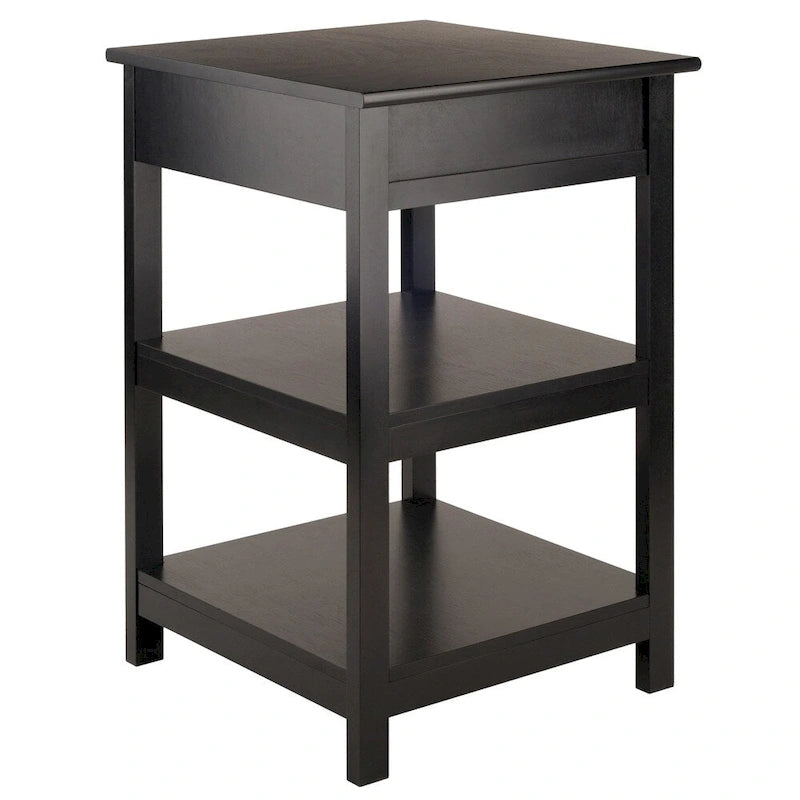 Meuble d'imprimante noir Porch & Den Bertha