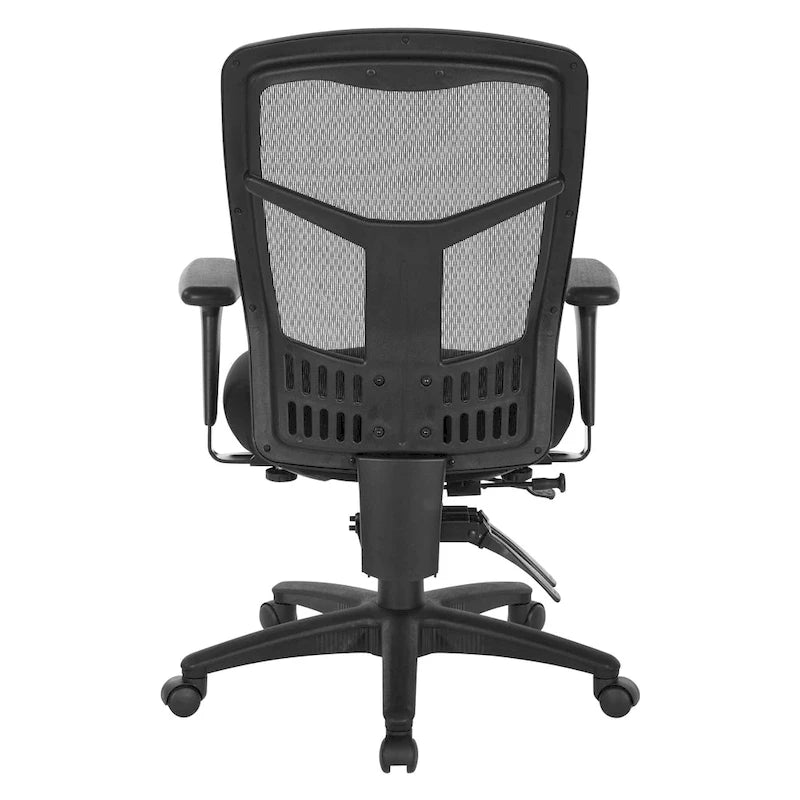 Chaise de bureau Pro-Line II ProGrid noire respirante à dossier fixe