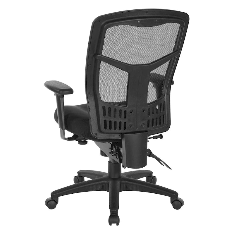 Chaise de bureau Pro-Line II ProGrid noire respirante à dossier fixe